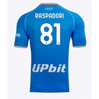 SSC Napoli Giacomo Raspadori #81 Kotipaita 2023-24 Lyhythihainen